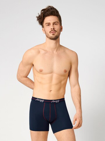 SLOGGI Boxershorts ' Start ' in Blauw: voorkant