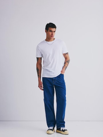 !Solid Regular fit Shirt 'Rock' in White