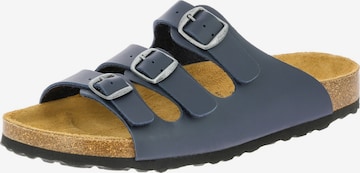 Mule LICO en bleu : devant