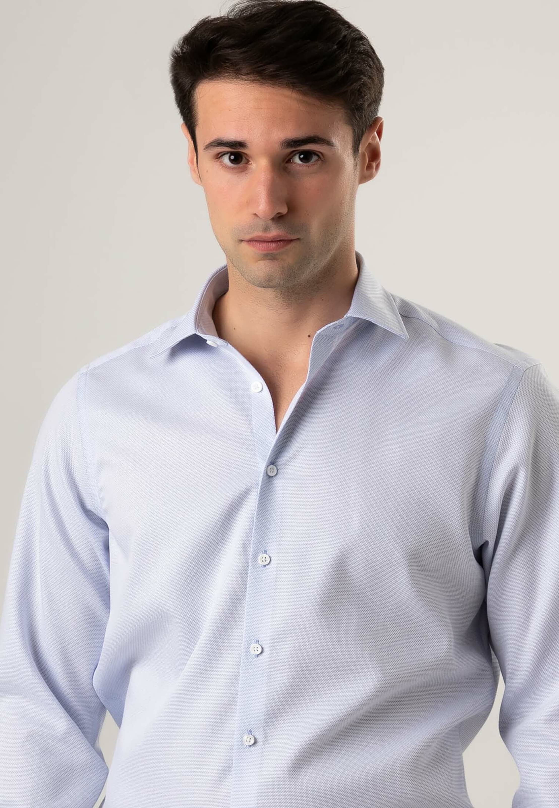 Männer Hemden Black Label Shirt Businesshemd 'KENT' in Hellblau - JU03869 Männer Hemden Black Label Shirt Businesshemd 'KENT' in Hellblau - JU03869