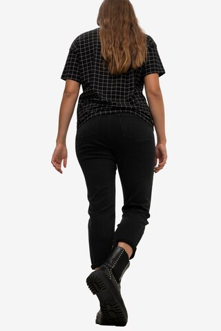 Studio Untold Wide Leg Jeans in Schwarz