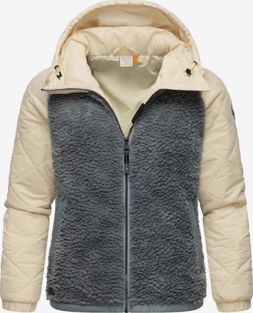 Veste en polaire fonctionnelle 'Leeloo' Ragwear en beige : devant