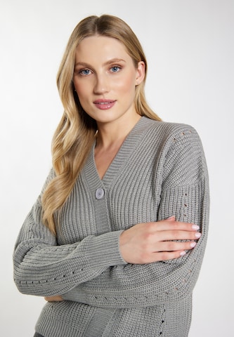 DreiMaster Vintage Knit Cardigan in Grey