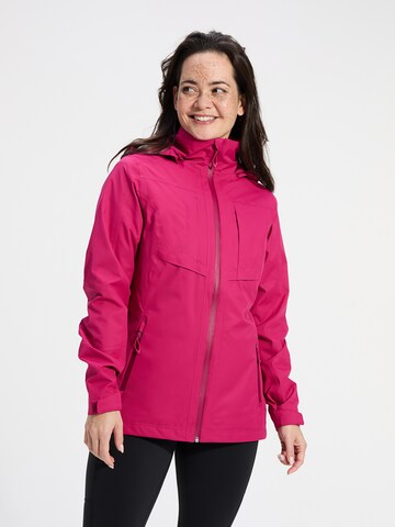 Human Nature Allwetterjacke in Pink: Vorderseite