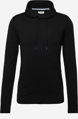 Pull-over s.Oliver en noir : devant