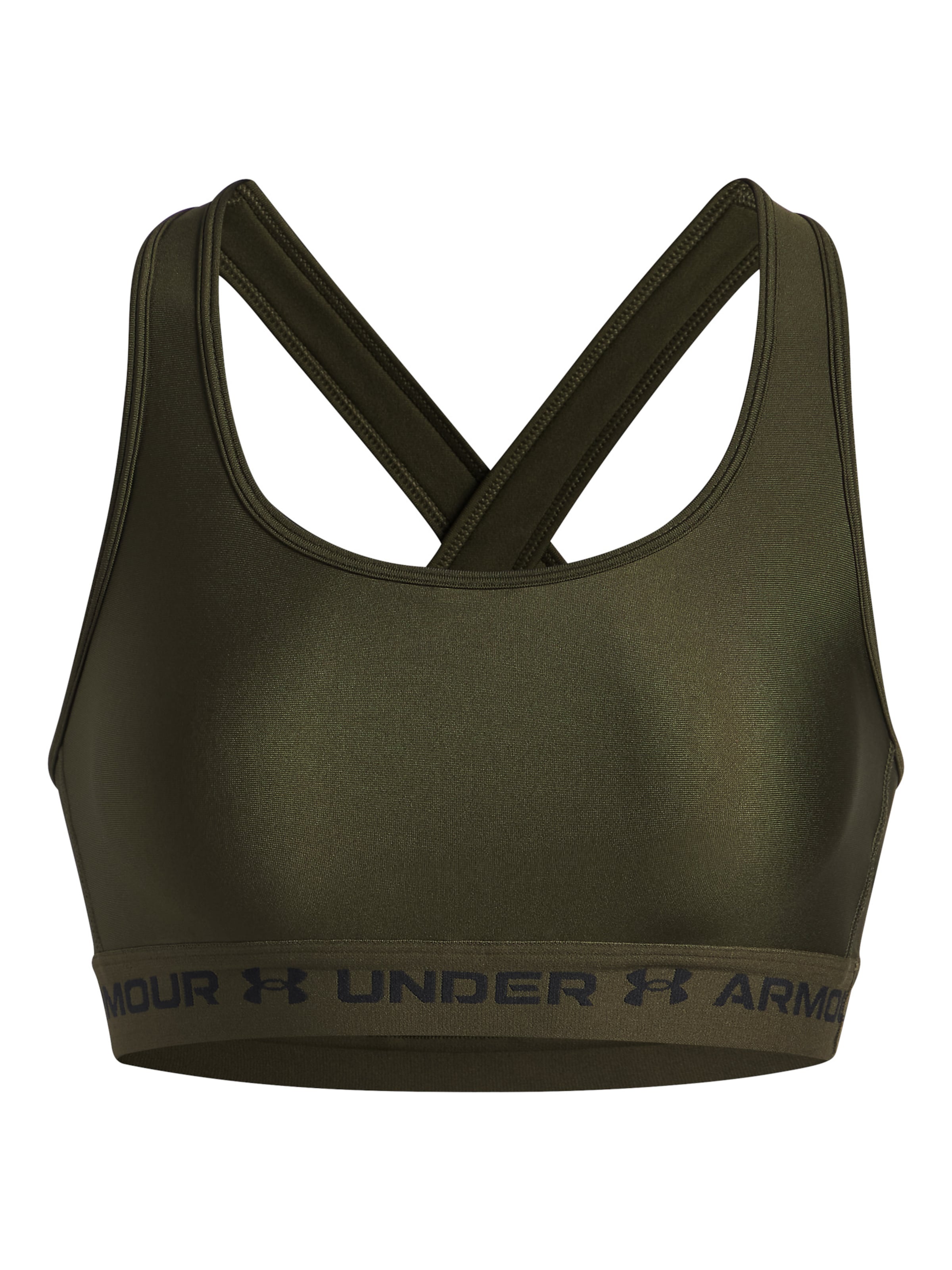 UNDER ARMOUR Bustier Sport bh in Groen: voorkant
