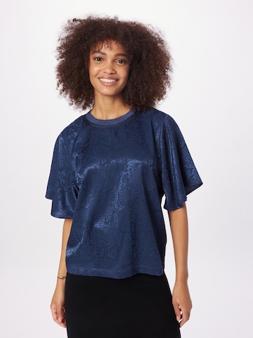 rosemunde Blouse in Blue: front