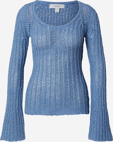 mėlyna TOPSHOP Megztinis 'FENJA': priekis
