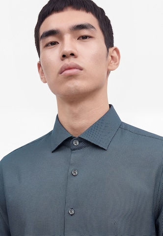Michael Kors Slim fit Πουκάμισο σε μπλε