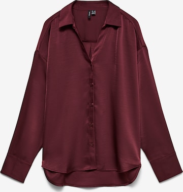 Camicia da donna 'VMMiro' di VERO MODA in rosso: frontale