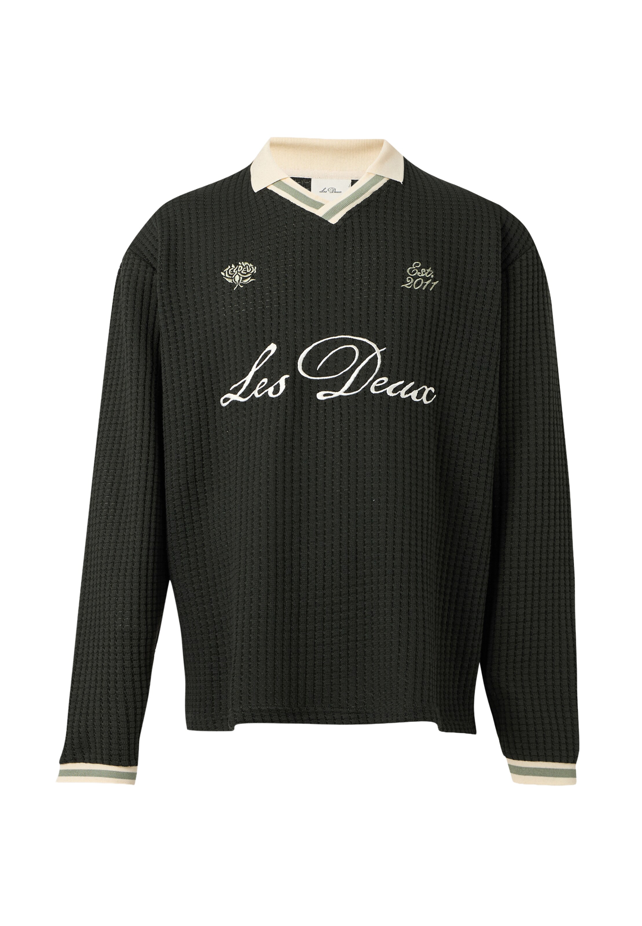 Les Deux Sweatshirt in Green: front