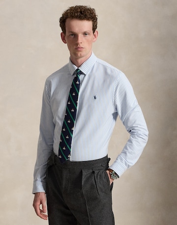 Polo Ralph Lauren Regular fit Πουκάμισο για το γραφείο σε λευκό: μπροστά