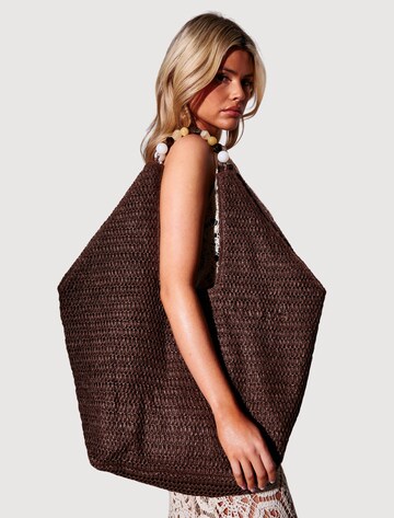 South Beach Strandtaske i brun: forside