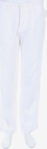 BOSS Black Pants in 31-32 in White: front