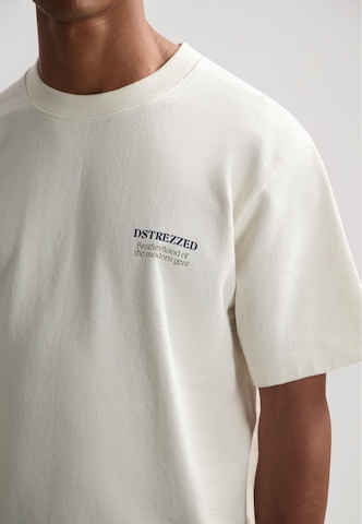 T-Shirt 'Lasse' Dstrezzed en blanc