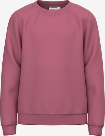 Sweat-shirt NAME IT en violet : devant