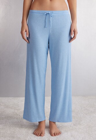 INTIMISSIMI Loose fit Pants 'CHIC COMFORT' in Blue: front