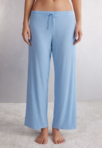 INTIMISSIMI Loosefit Hose 'CHIC COMFORT' in Blau: Vorderseite