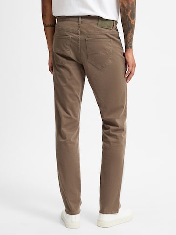 BRAX Regular Broek ' Cadiz ' in Beige