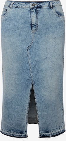 Angel of Style Skirt in Blue: front