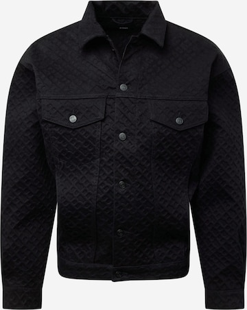 BOSS Välikausitakki 'London1' värissä musta: etupuoli