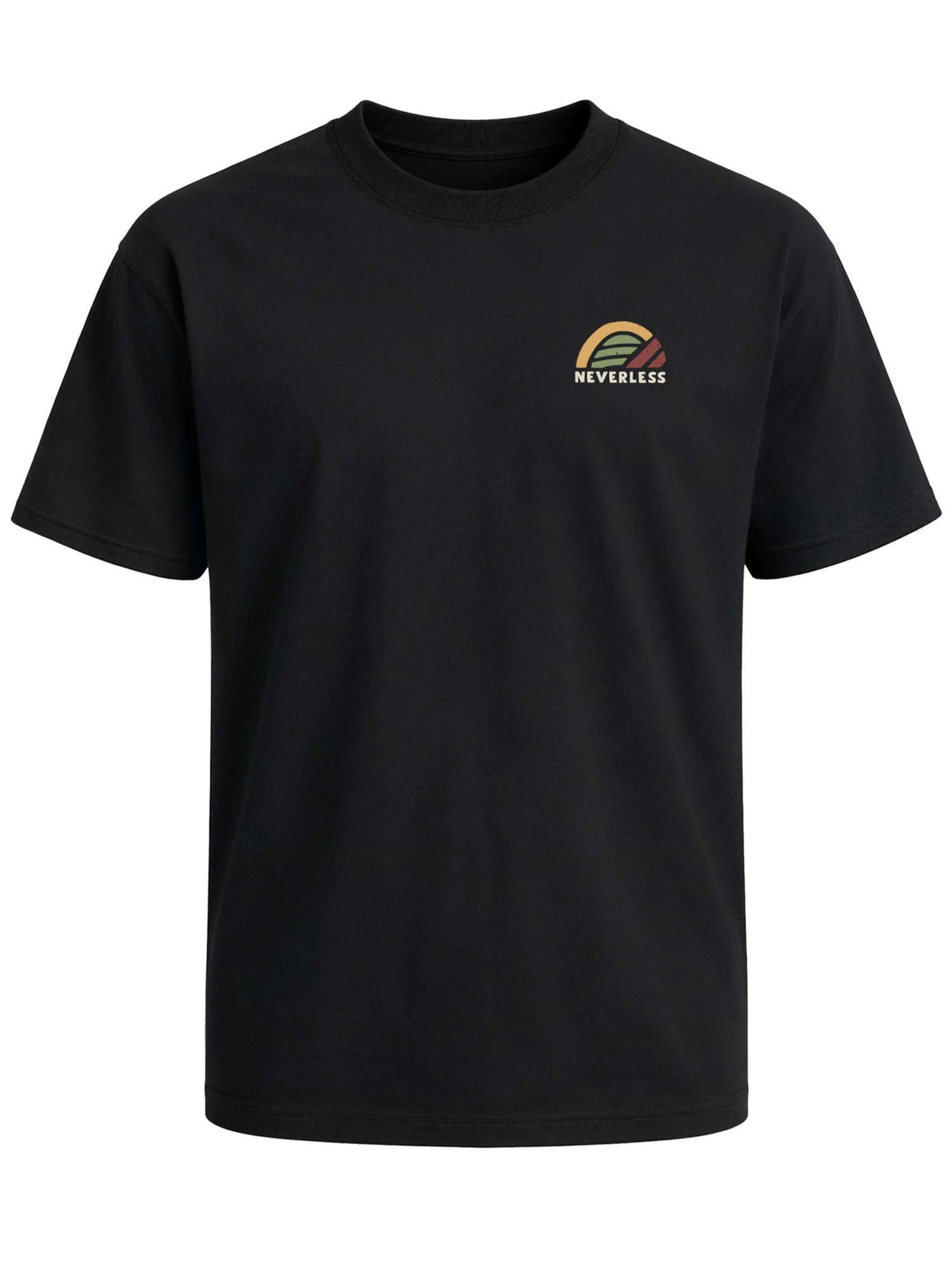 Neverless Shirt 'Write your Stories'‌ in Schwarz