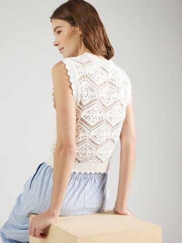Top in maglia di ONLY in bianco