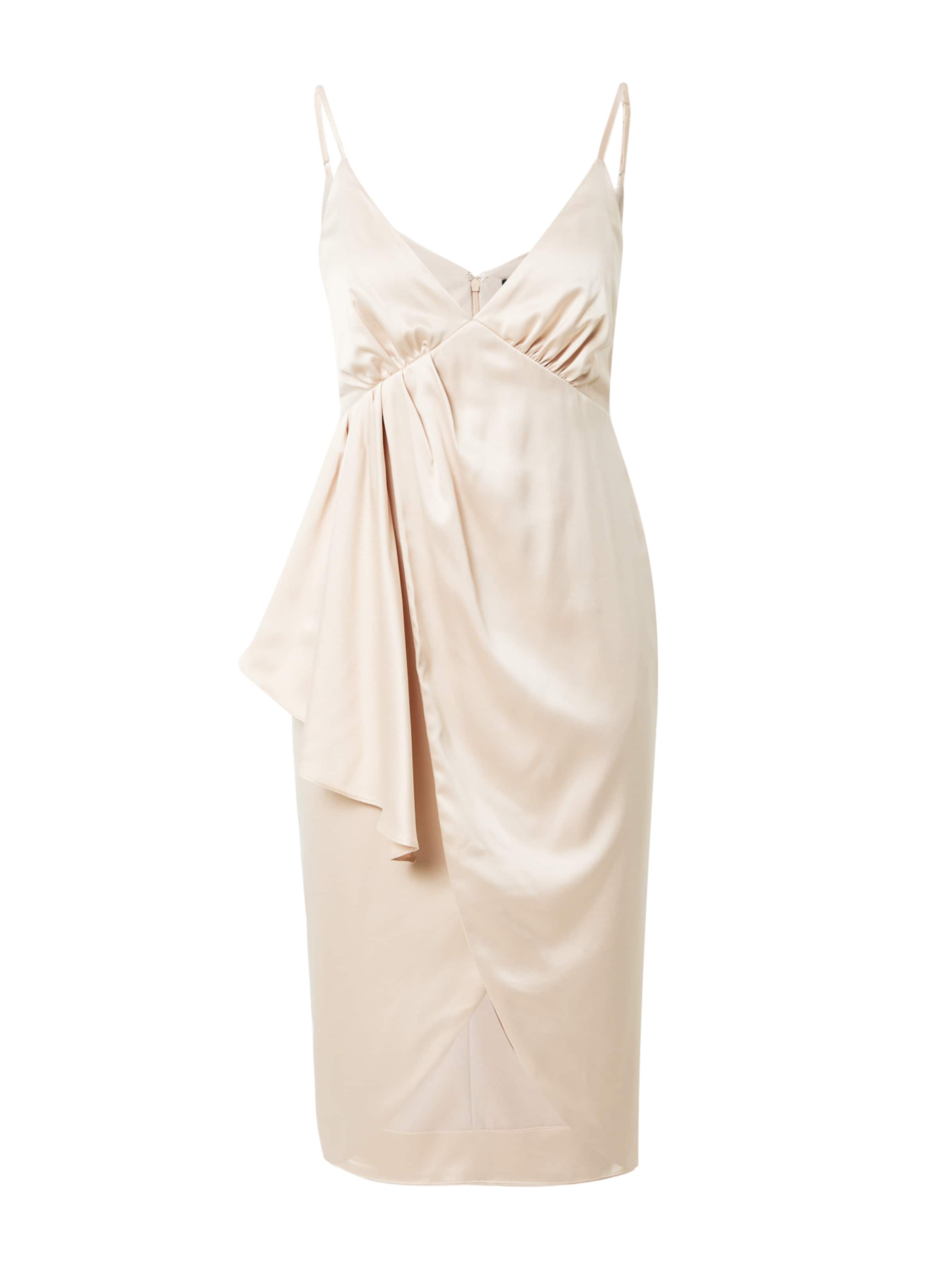 TFNC Kokteilové šaty 'ALIYA' - Béžová: predná strana