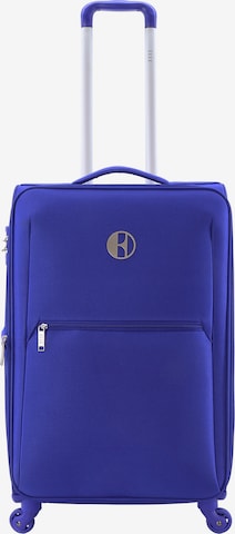 ELLE Suitcase 'Mode' in Blue: front