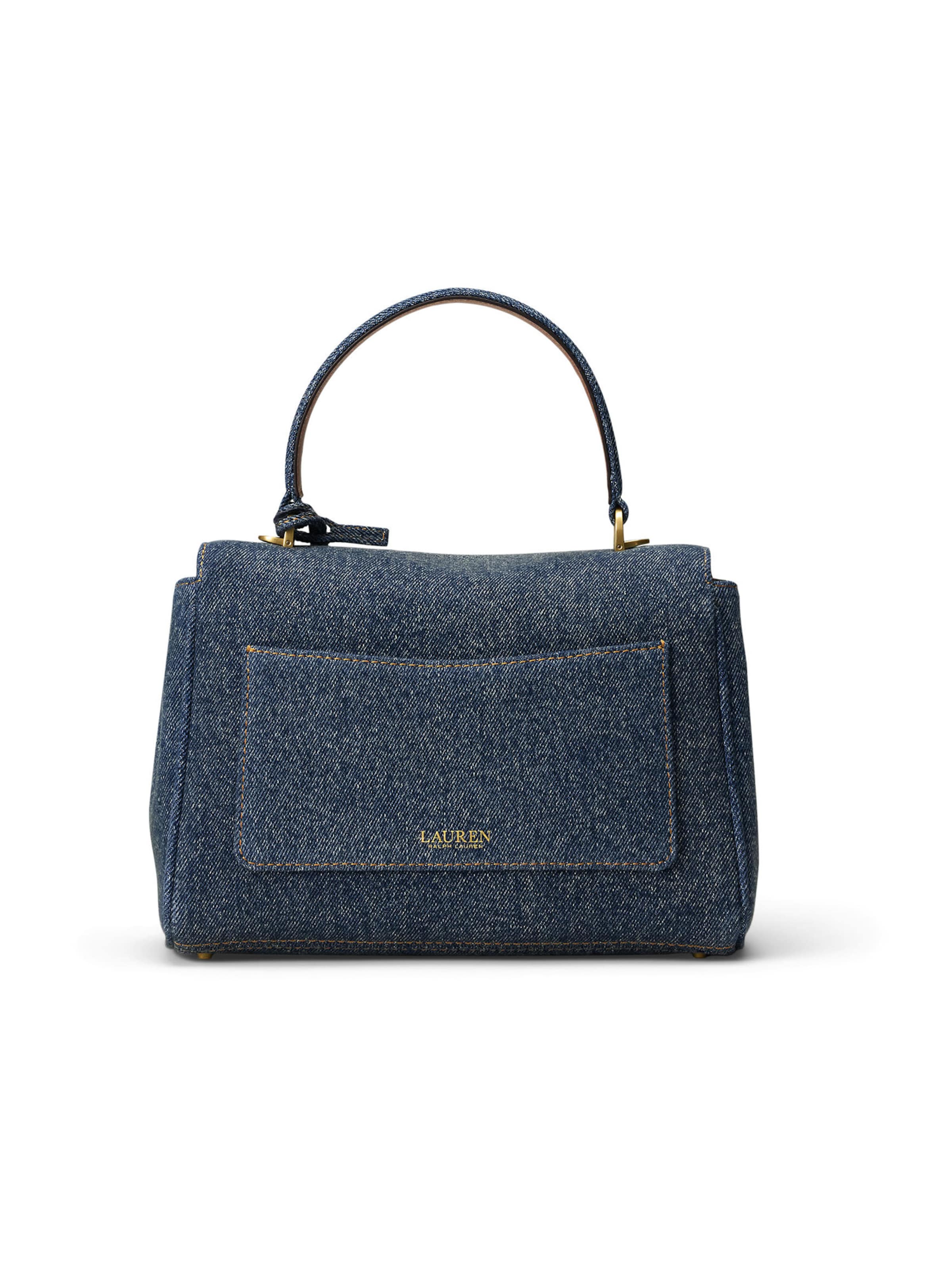 Lauren Ralph Lauren Handtasche 'FARRH' in Blau