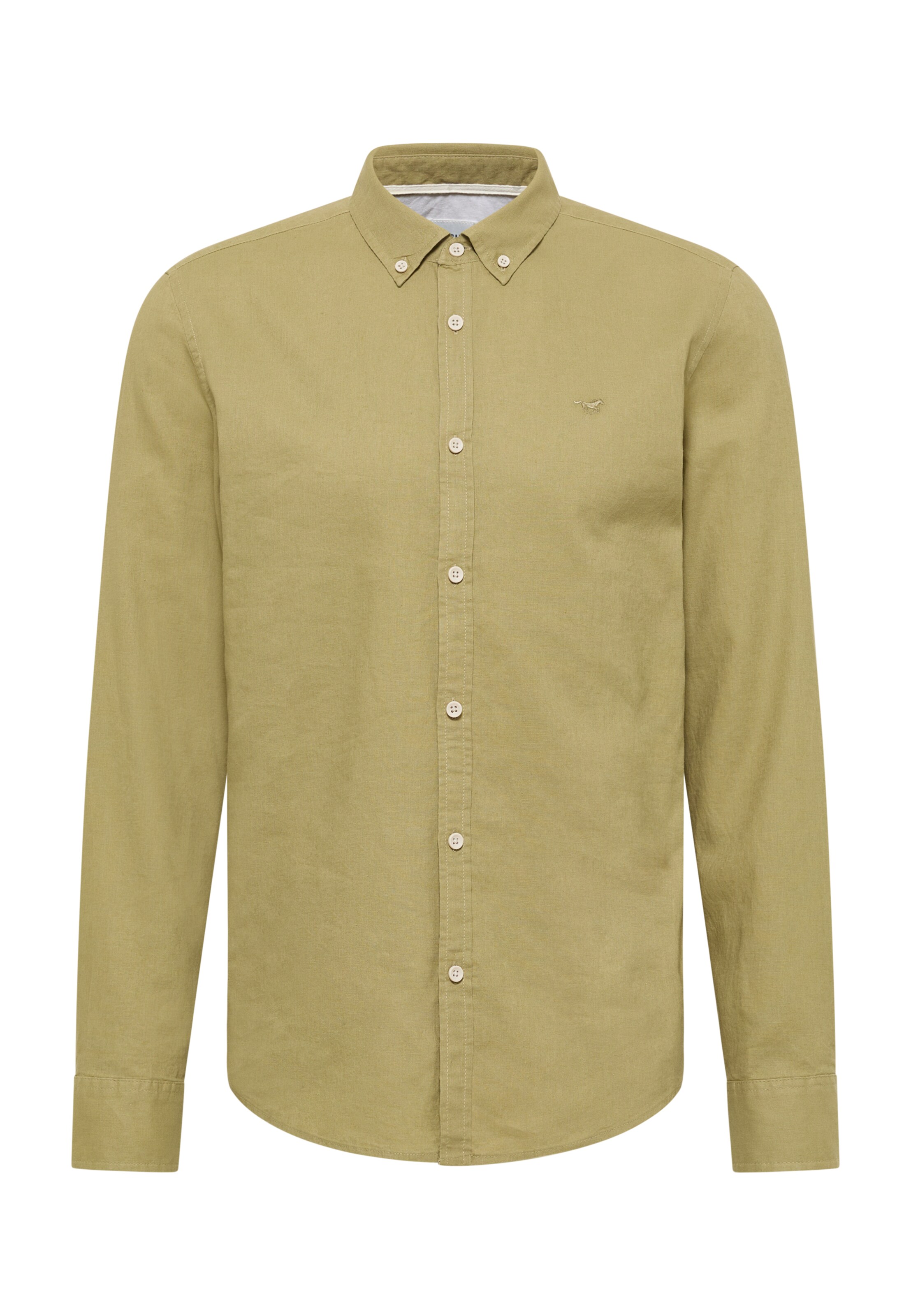 MUSTANG Hemd 'Rawlins' in Grün: Vorderseite