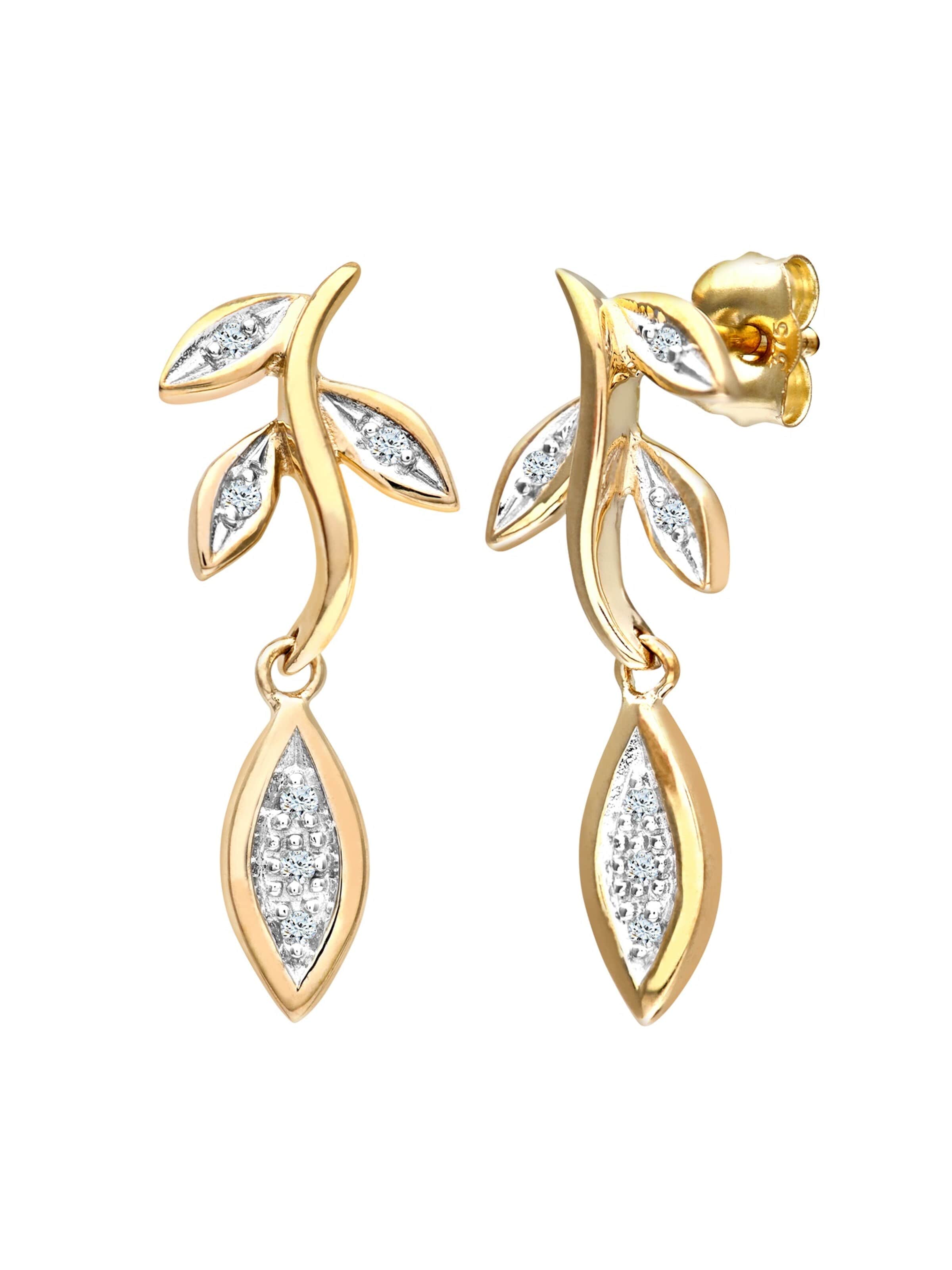 DIAMANT LETERNEL Earrings in Gold: front