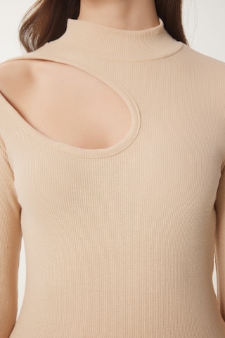 Happiness İstanbul Μπλουζάκι σε μπεζ