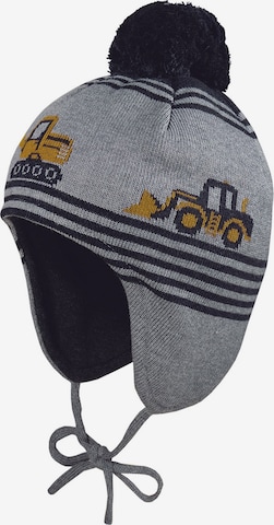 MAXIMO Beanie in Grey: front