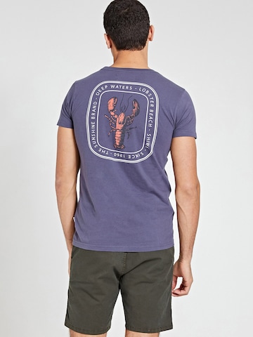 Shiwi - Camiseta 'Lobster beach' en gris