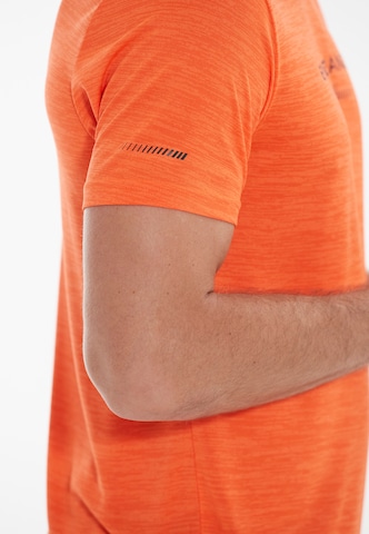 ENDURANCE Toiminnallinen paita 'Portofino' värissä oranssi