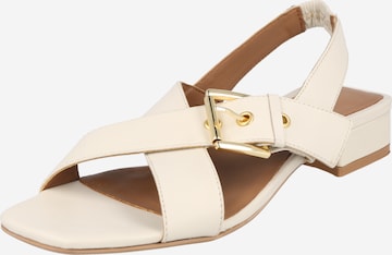 ABOUT YOU Sandals 'Jennifer' in Beige: front