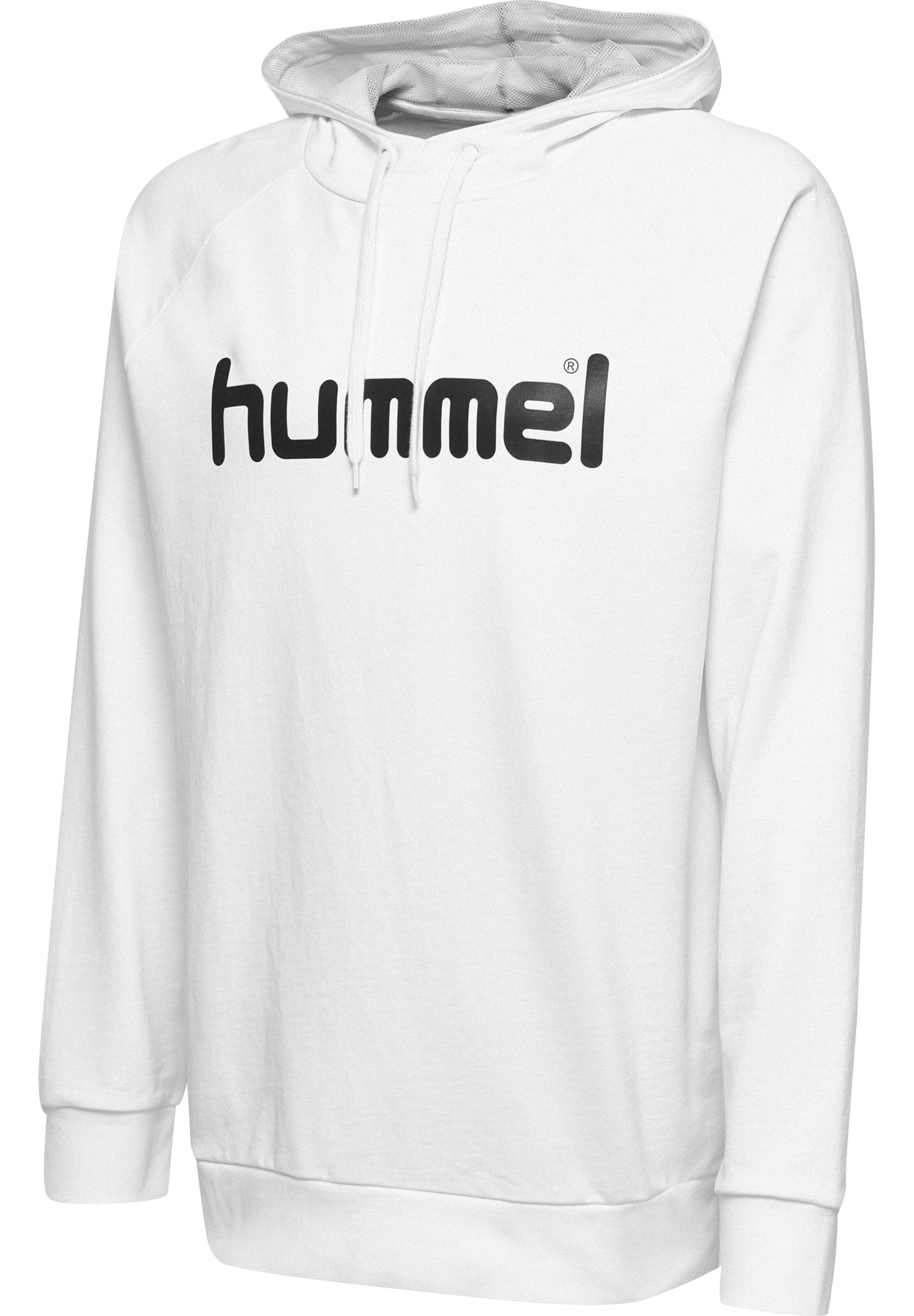 Hanorac sport de la Hummel pe alb