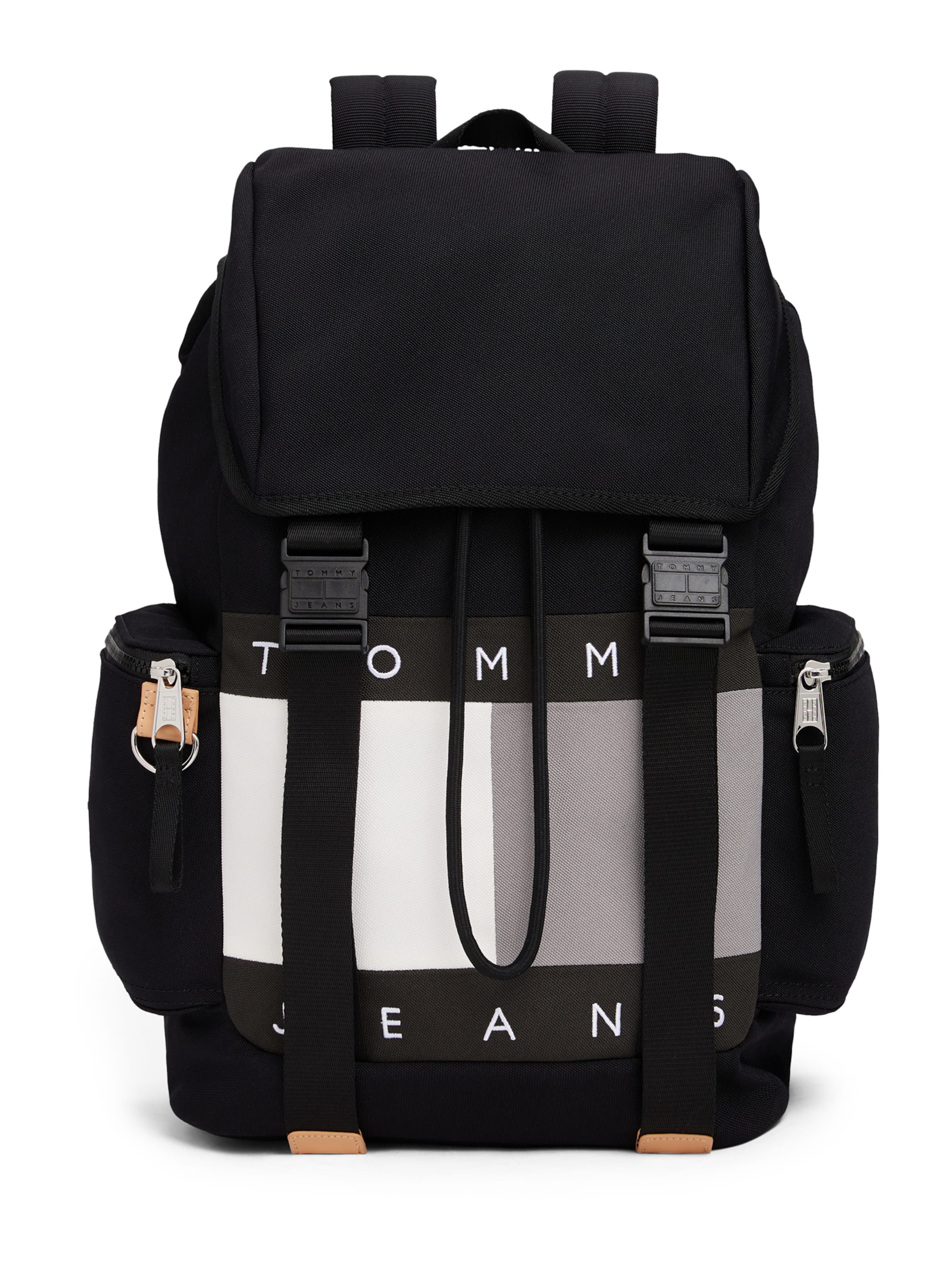 Tommy Jeans Σακίδιο πλάτης σε μαύρο: μπροστά