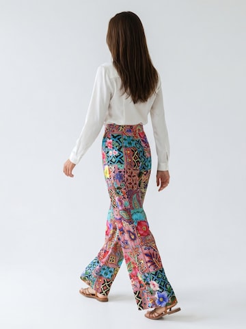 Introvertie VIENNA Wide Leg Hose 'Johnny'‌‌‌‌‌ in Mischfarben