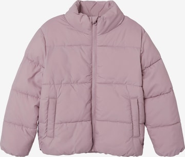 NAME IT Winter Jacket in Purple: front