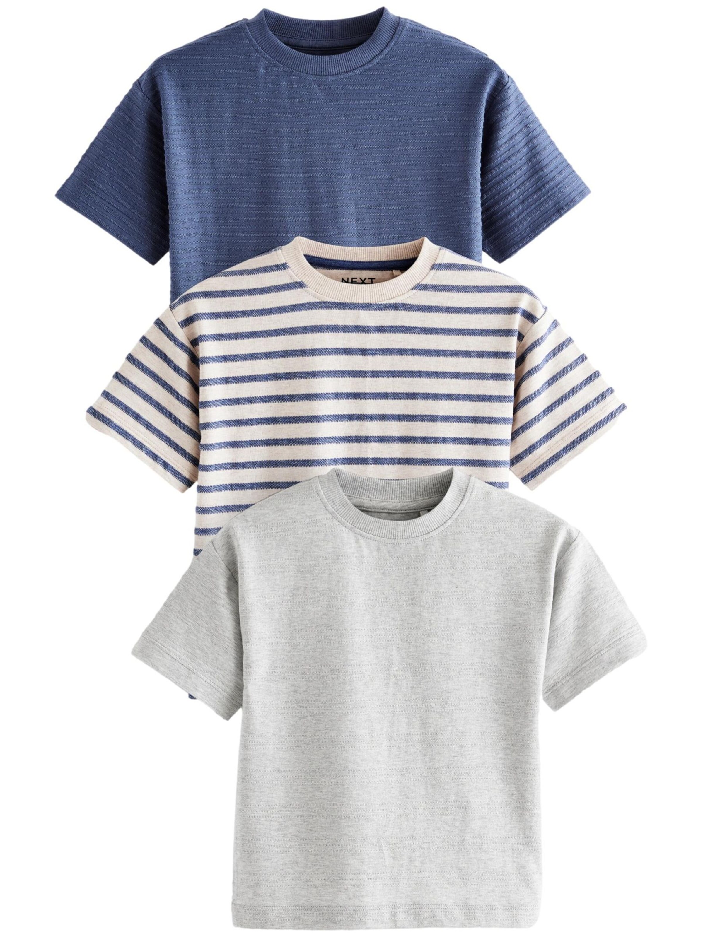 Next Shirts i blå: forside