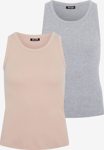 JZ&CO Top in Grau: predná strana