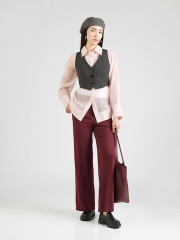 Soyaconcept Wide leg Byxa 'Daniela 9' i röd