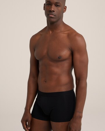 WE Fashion Boxershorts in Schwarz: Vorderseite