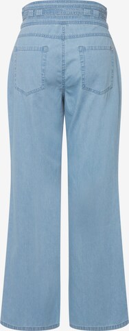 Wide Leg Jean Ulla Popken en bleu