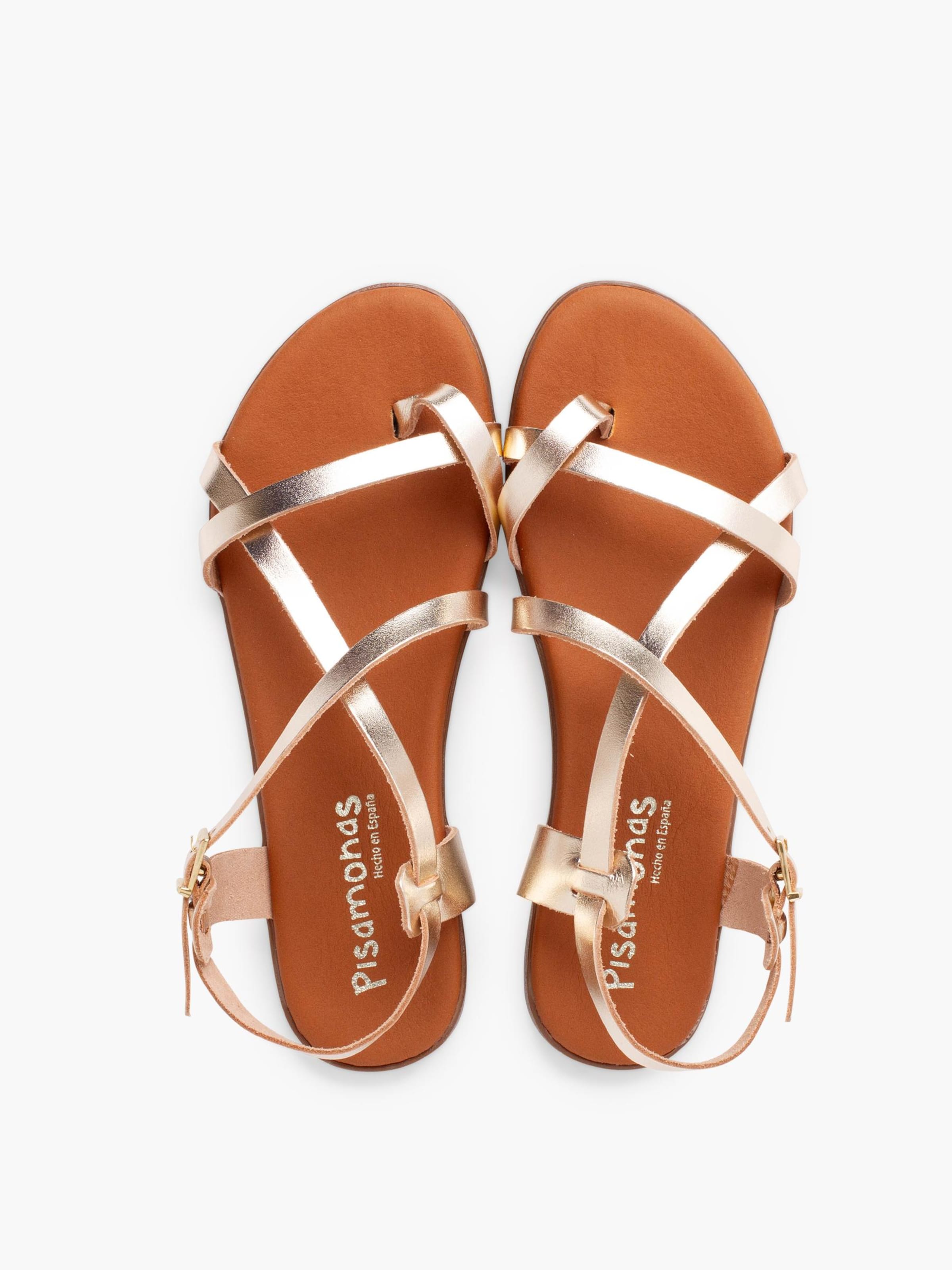 Pisamonas Sandal in Gold