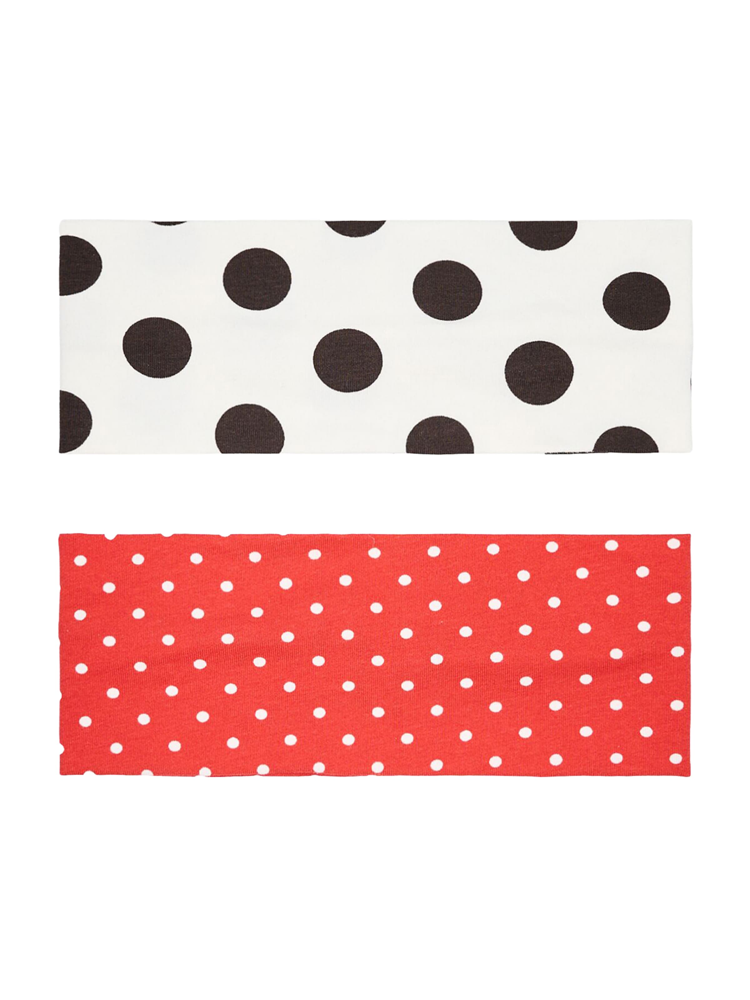 Bershka Pandebånd i rød / sort / hvid, Produktvisning