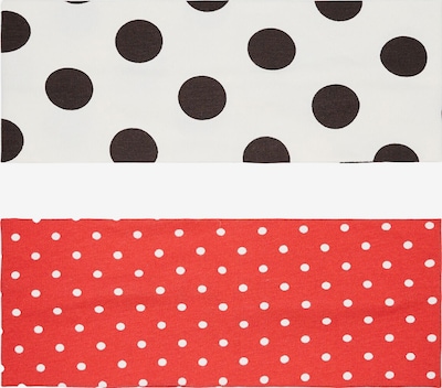 Bershka Otsanauha värissä punainen / musta / valkoinen, Tuotenäkymä