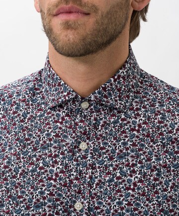 BRAX Regular fit Button Up Shirt 'Hardy' in Blue